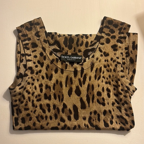 Dolce & Gabbana Tops - Dolce& Gabbana Leopard Top
